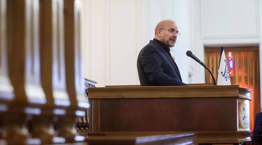 Iran parliament speaker urges West to adhere to JCPOA, stop bullying