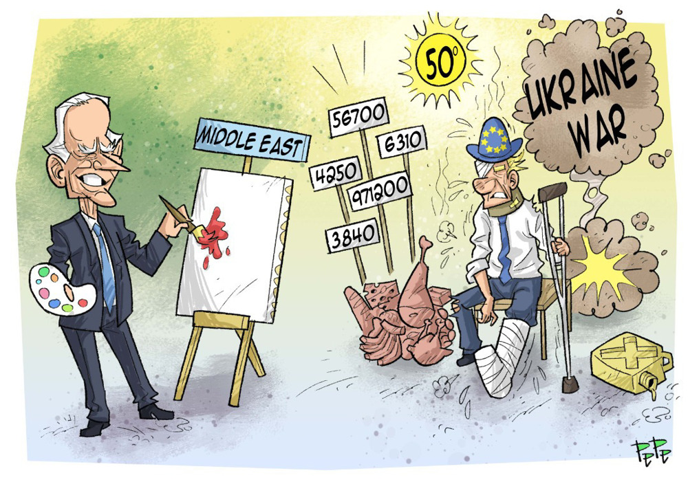 Europe grappling with runaway inflation over US-inflamed war in Ukraine