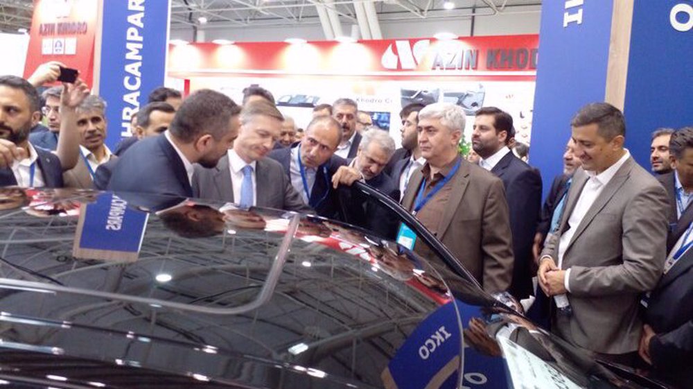 Iran aims big with large presence in Russian auto show
