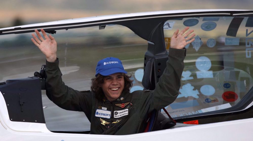 Belgian teen becomes youngest person to fly solo around the world