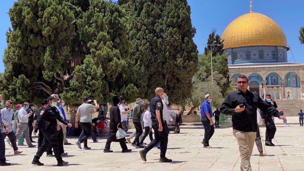 Israeli settlers storm al-Aqsa Mosque compound again in provocative move