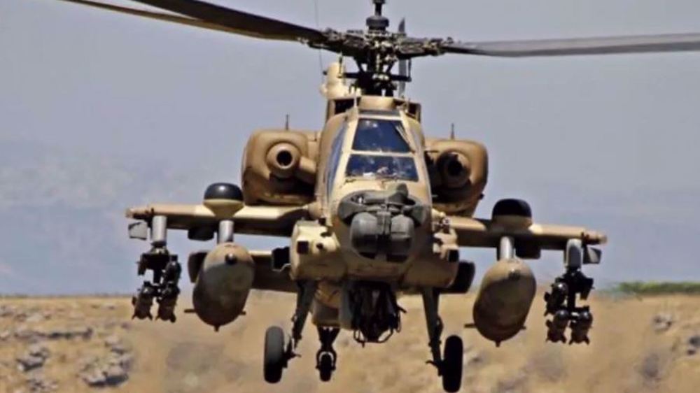 Apache israélien "abattu" à Jénine!