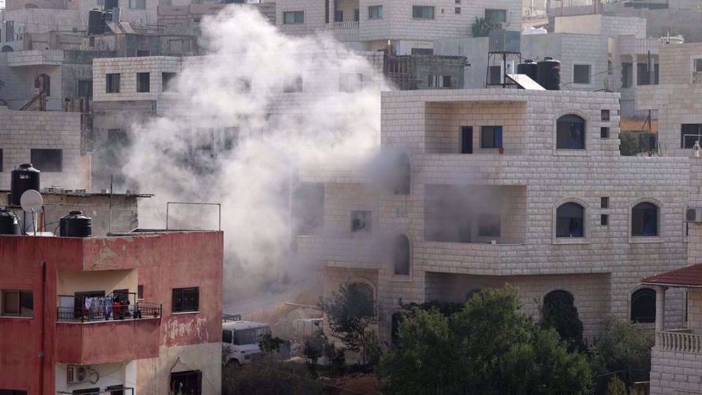 Israeli forces raid house, injure dozens of Palestinians in West Bank town