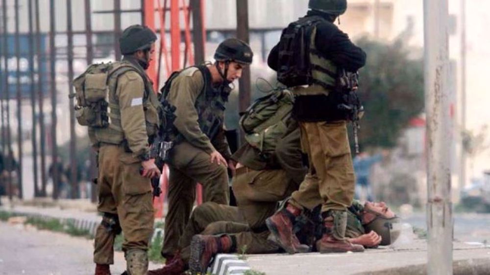 Les soldats sionistes gazés! 