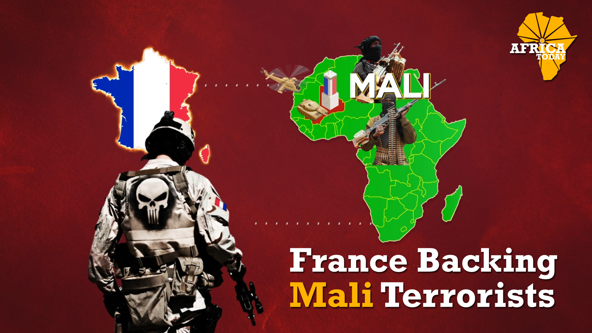 France backing Mali terrorists