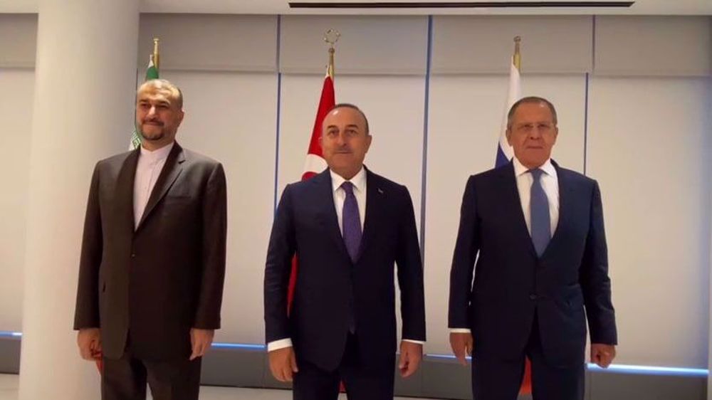 FMs of Iran, Russia, Turkey meet in New York to discuss Syria crisis 
