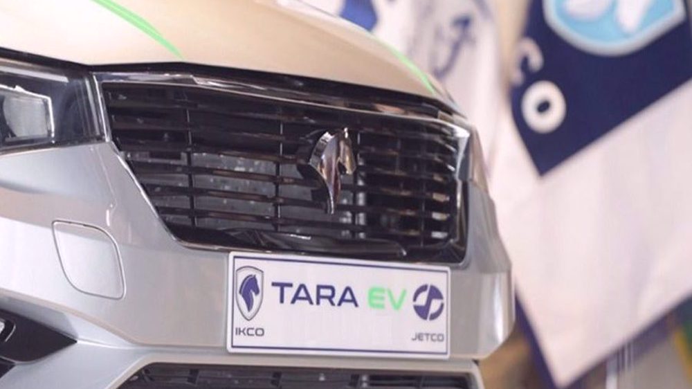 Iran’s largest carmaker unveils first all-electric car