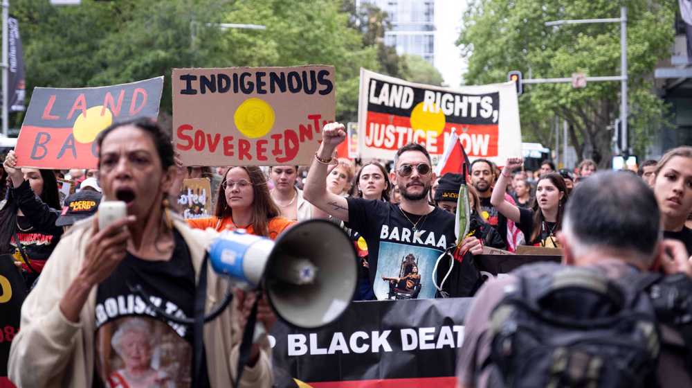 Thousands in Australia protest against day of mourning for Queen Elizabeth II