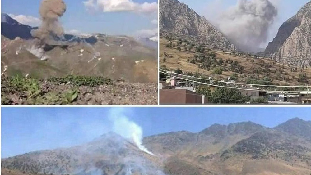 Iran's IRGC pounds terrorist bases in northern Iraq with artillery fire