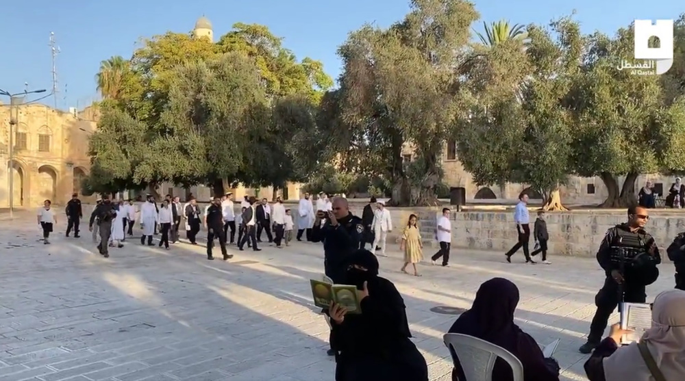Israeli settlers storm al-Aqsa Mosque compound again on Jewish New Year