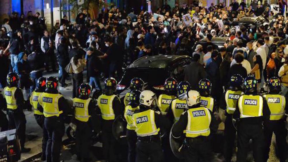 UK police arrest anti-Iran MKO-affiliated rioters in London