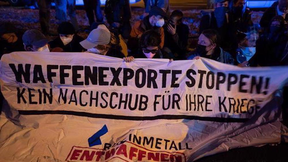 German police clash with protesters at weapons plant amid Ukraine war