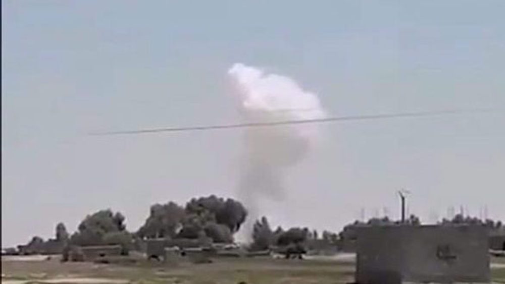 Explosions rock military base housing US occupation forces in Syria: SANA