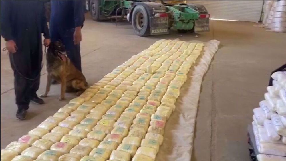Iranian customs seize large haul of crystal meth from Afghanistan