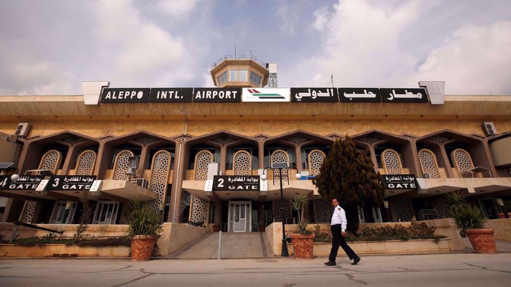Israeli airstrikes on Aleppo airport amount to 'war crime', says Syria