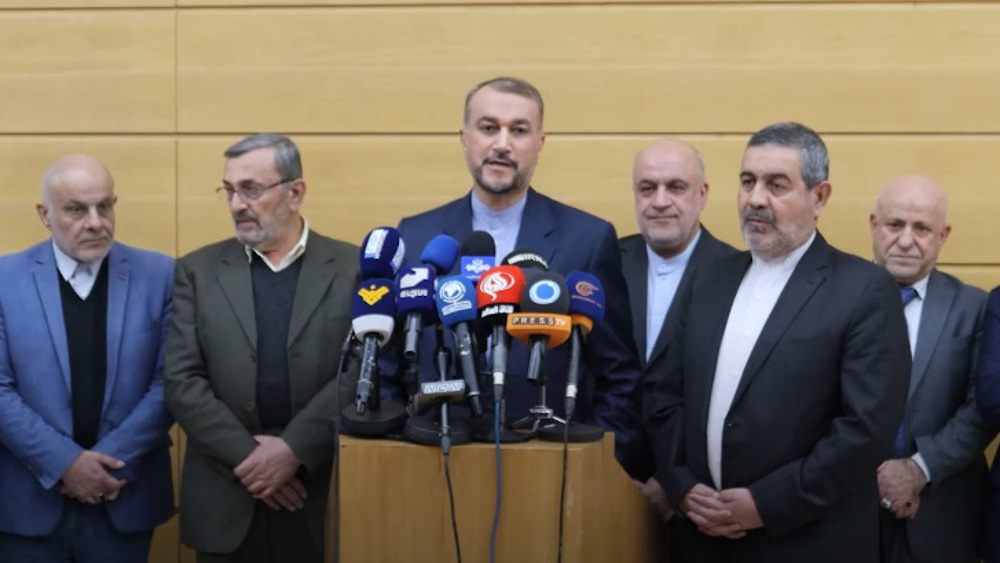 FM in Beirut: Iran to maintain support for Lebanon, Hezbollah 