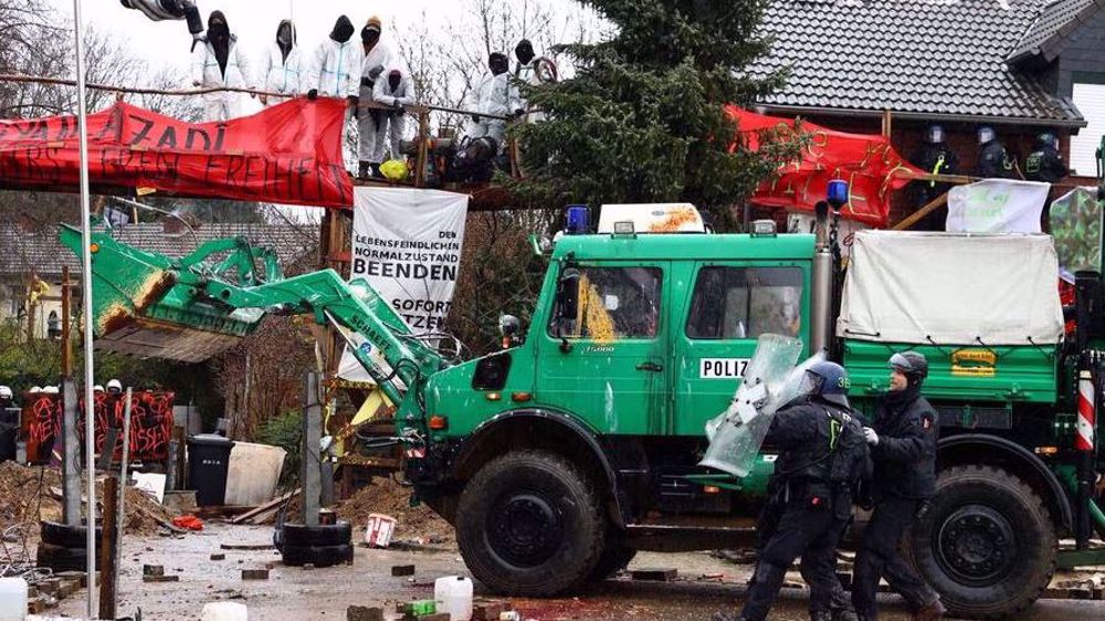 Germany: Climate protest turns violent