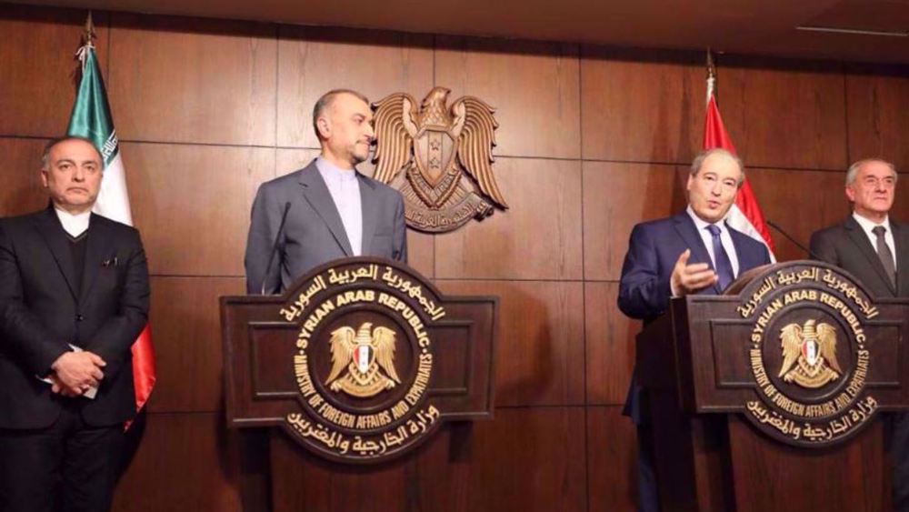 Les relations irano-syriennes sont au beau fixe (Ministre des A.E.)