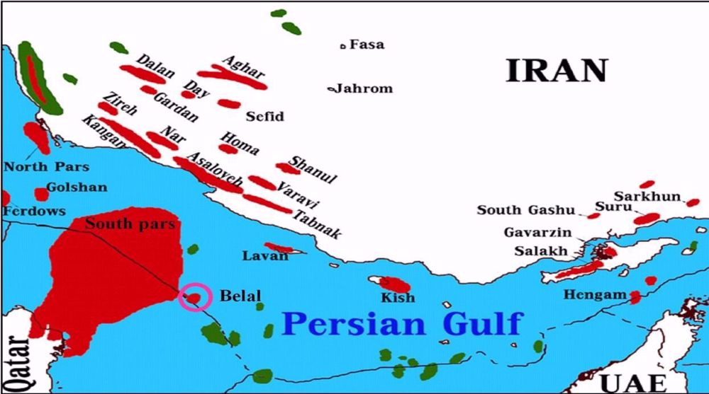 Iran reaches gas after 7 months of drilling in Belal gas field