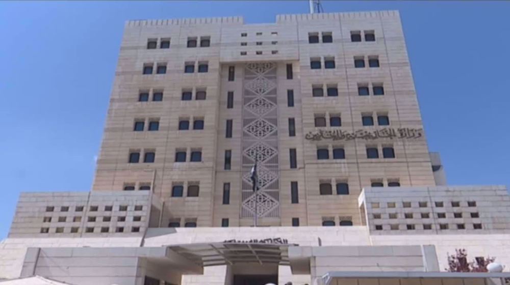 Damascus: Israel's terrorist aggression against civilian infrastructure violates intl. law