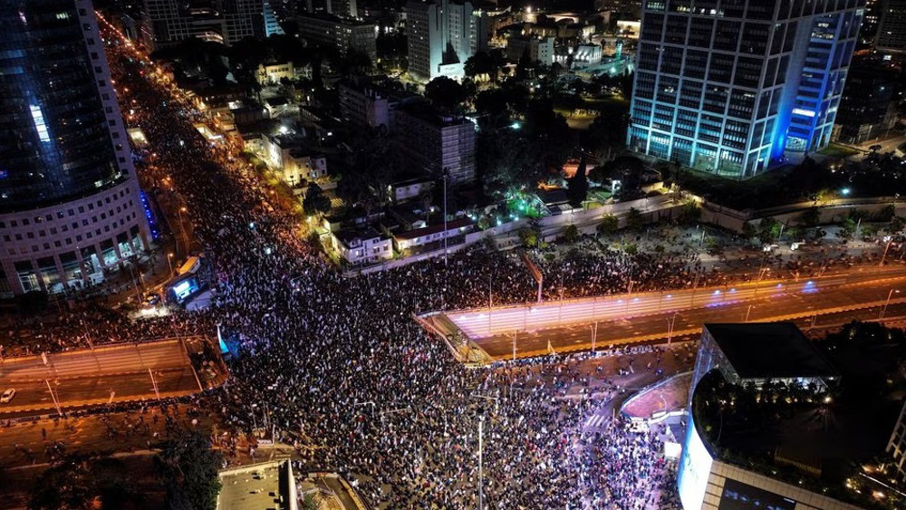 Tens of thousands hold biggest protest ever against Israel's extremist cabinet