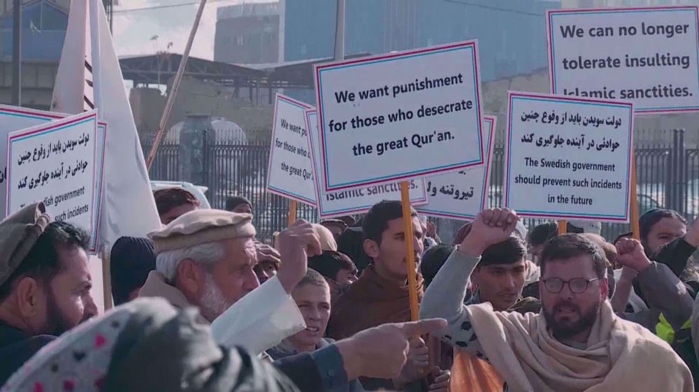 Afghans have strongly condemned the desecration of the Holy Qur’an in Sweden.