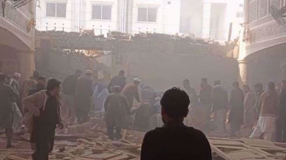 Dozens killed as suicide bomber targets mosque in Pakistan's Peshawar 