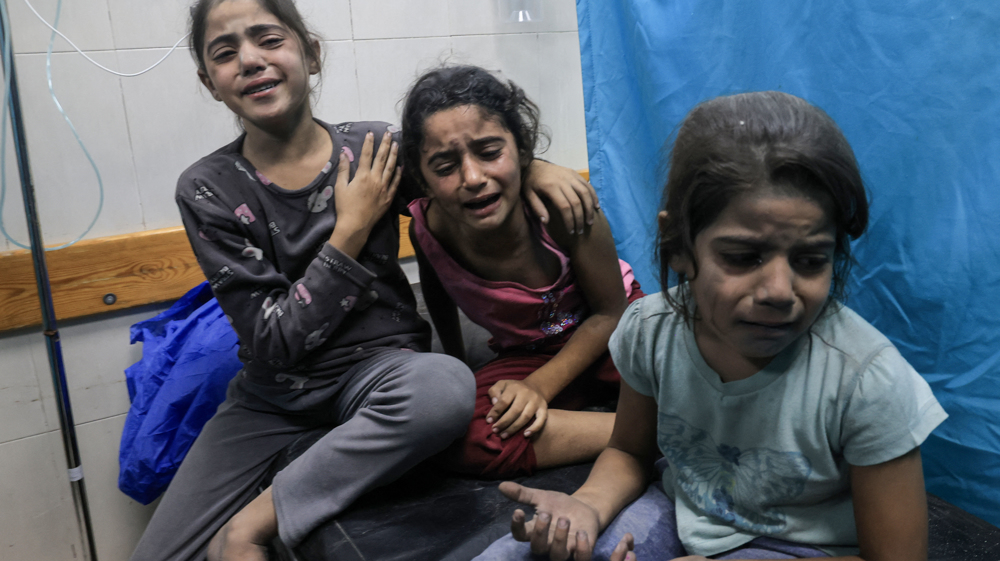 Israel bombs Gaza hospital, killing at least 500 