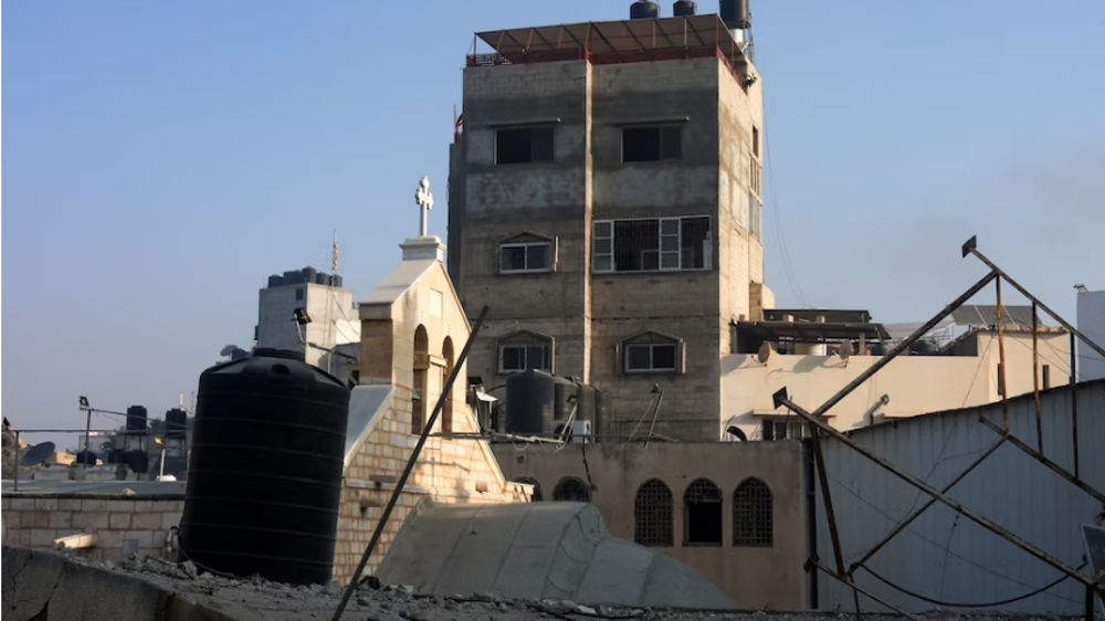 Israeli attack on church kills ‘large number’ of displaced Gazans 