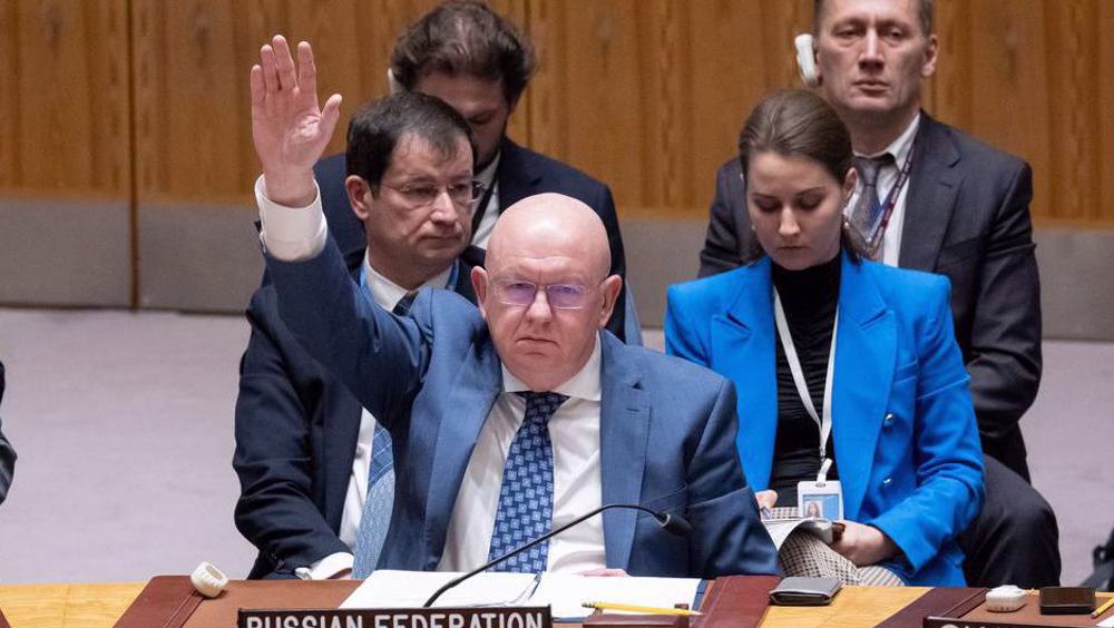 Russia, China veto US-drafted resolution backing Israeli offensive 
