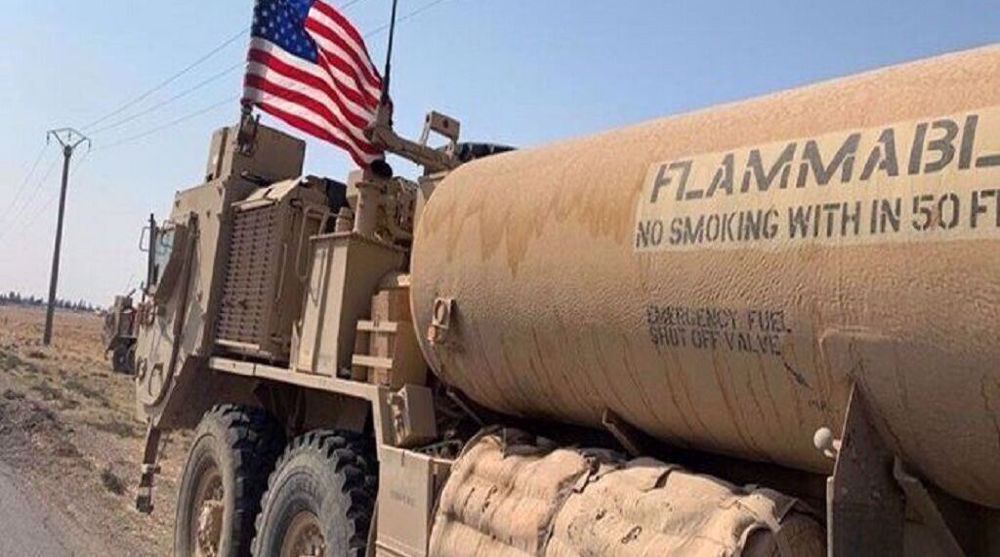  Syrie: 95 camions-citernes US transportent en Irak du pétrole volé 