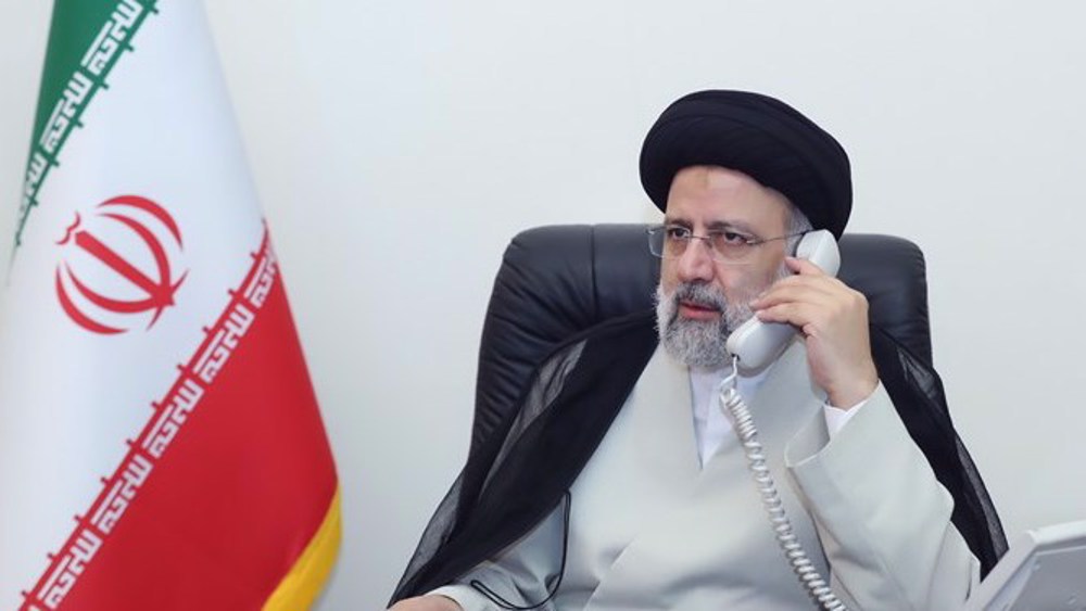 Entretiens téléphoniques de Raïssi avec al-Nakhala et Haniyeh