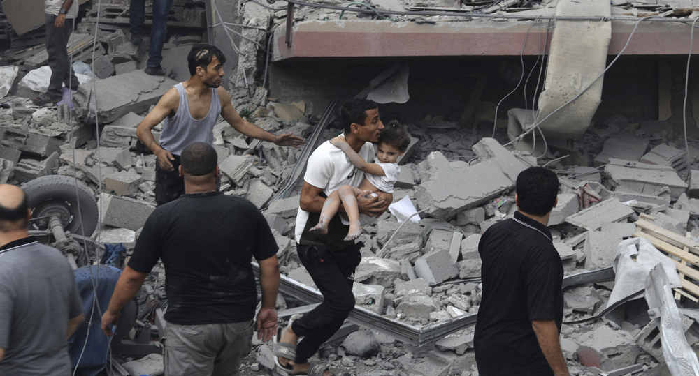 Israel poured bombs on Palestinian kids as gift on Children’s Day: Iran