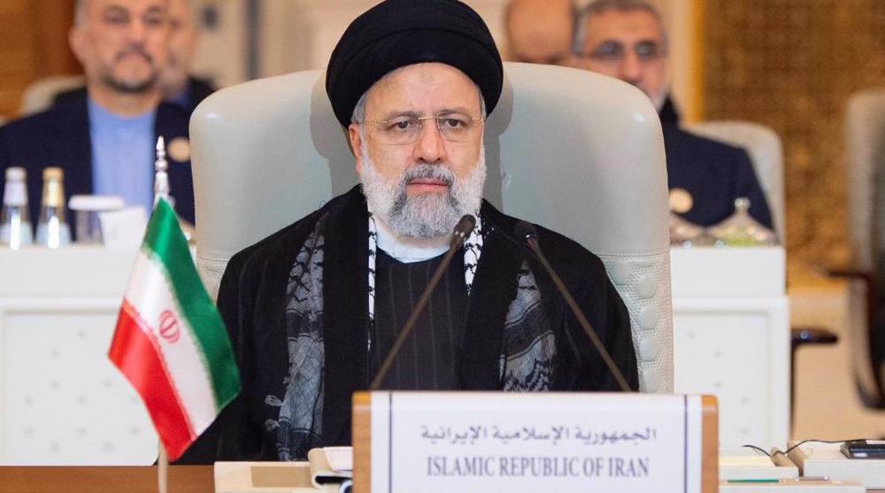 Raeisi calls for intl. tribunal to prosecute Israeli leaders for Gaza genocide 
