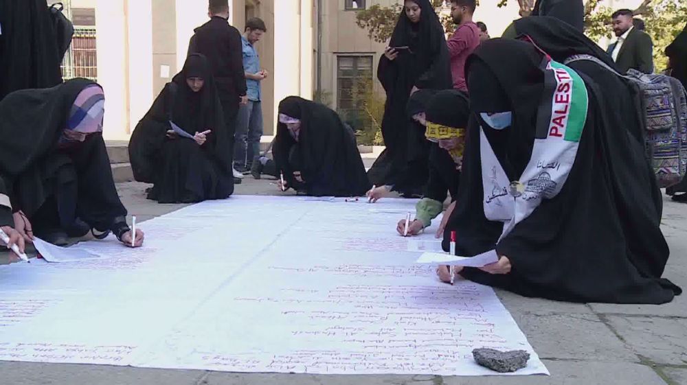 Palestinian martyrs are not just numbers: Iranian students