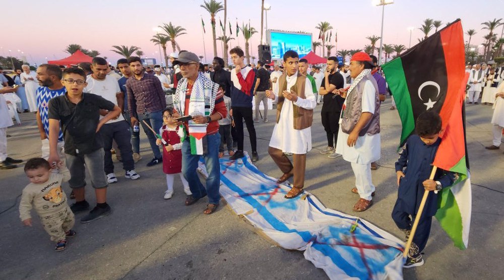 Manifestations pro-palestiniennes en Libye