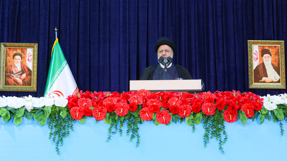 Raeisi: A just world order will emerge from Palestinians’ blood