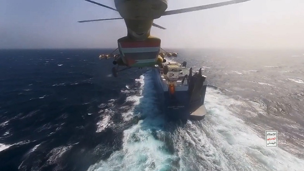 Yemeni forces release video of seizing Israeli ship in Red Sea