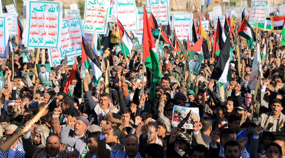 Yemenis praise success of Palestinian resistance movements