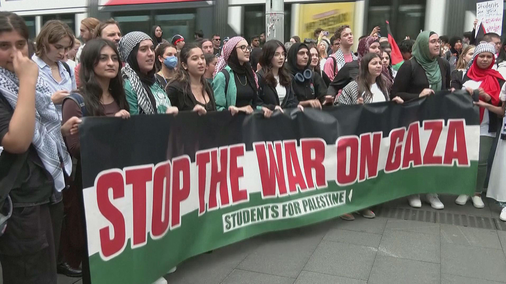 Pro-Palestine rallies continue as truce takes hold in Gaza  