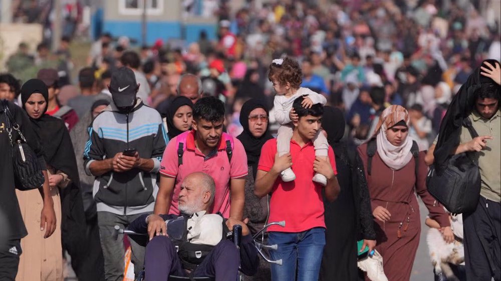 Israel seeks forced displacement of more Gaza residents