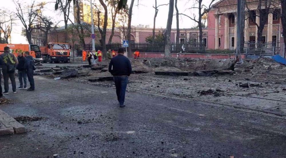 Ukraine says Russia launched missile, drone strikes on south  