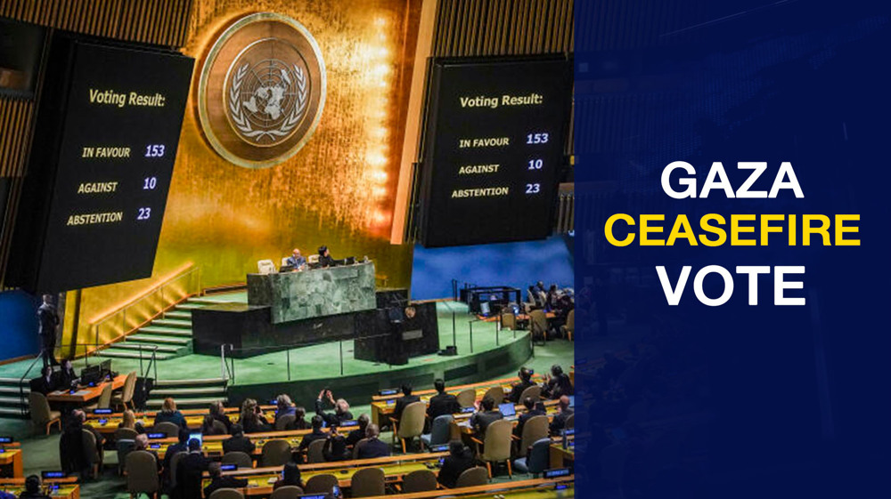 UNGA demands ceasefire in Gaza