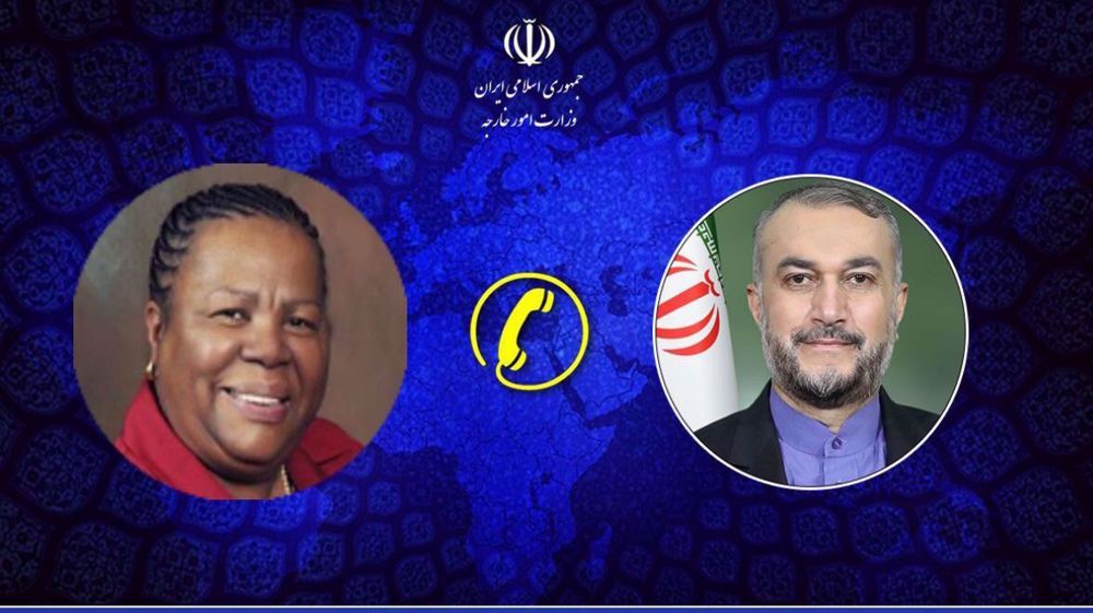 Iran FM hails South Africa’s firm support for Palestine