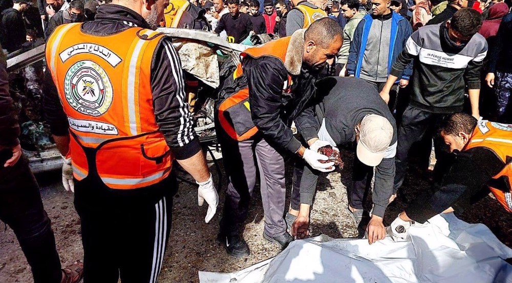 Dozens killed in Israeli strikes in Gaza after UN approves aid resolution 