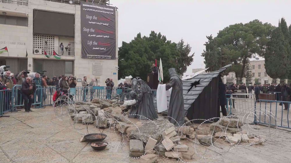 In a first, Christmas canceled this year in occupied territories