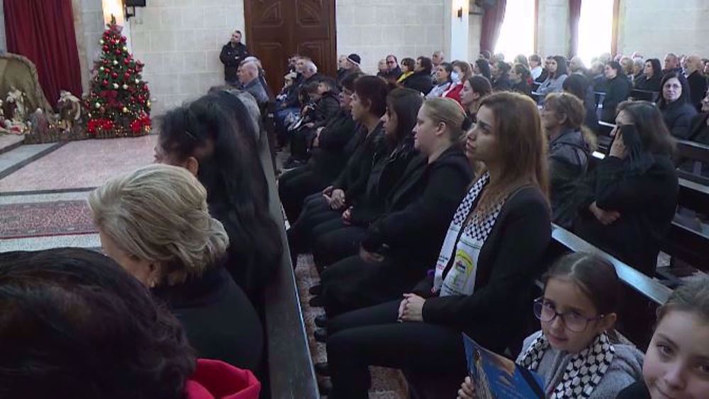 Palestinian Christians in Lebanon mourn loved ones