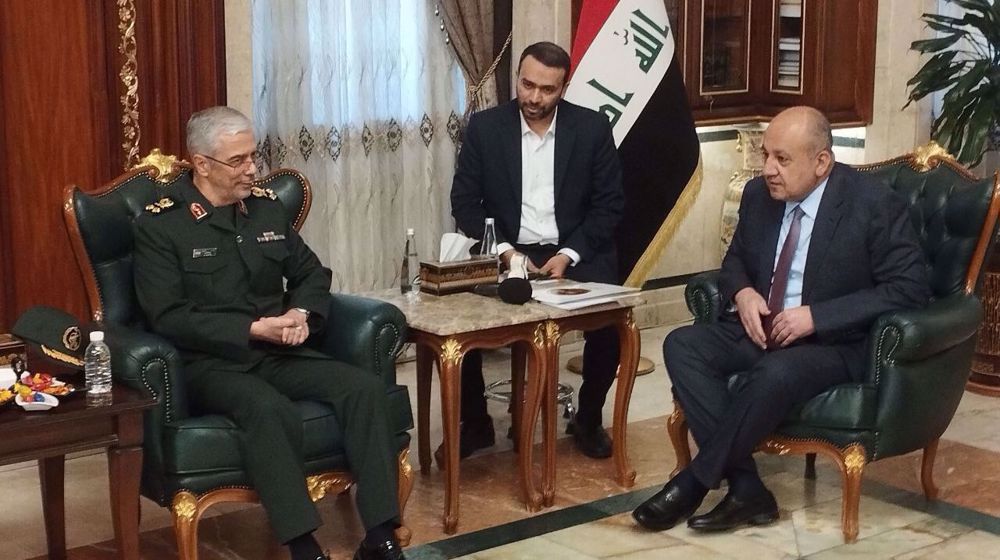 Iran, Iraq share similar stance on Palestine, Gaza war: Top general