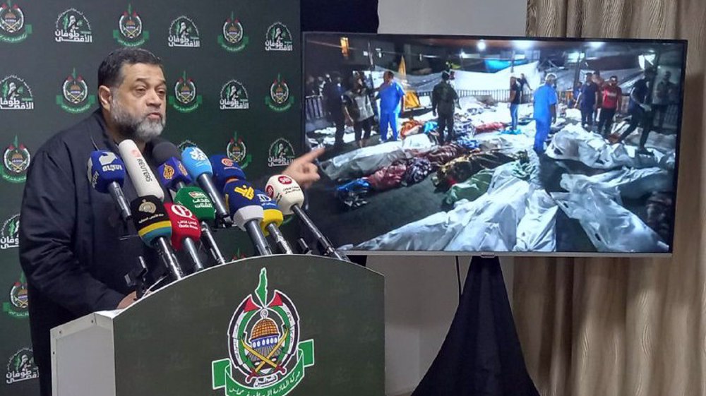 Hamas: US president, secretary of state complicit in Israeli crimes against Palestinians