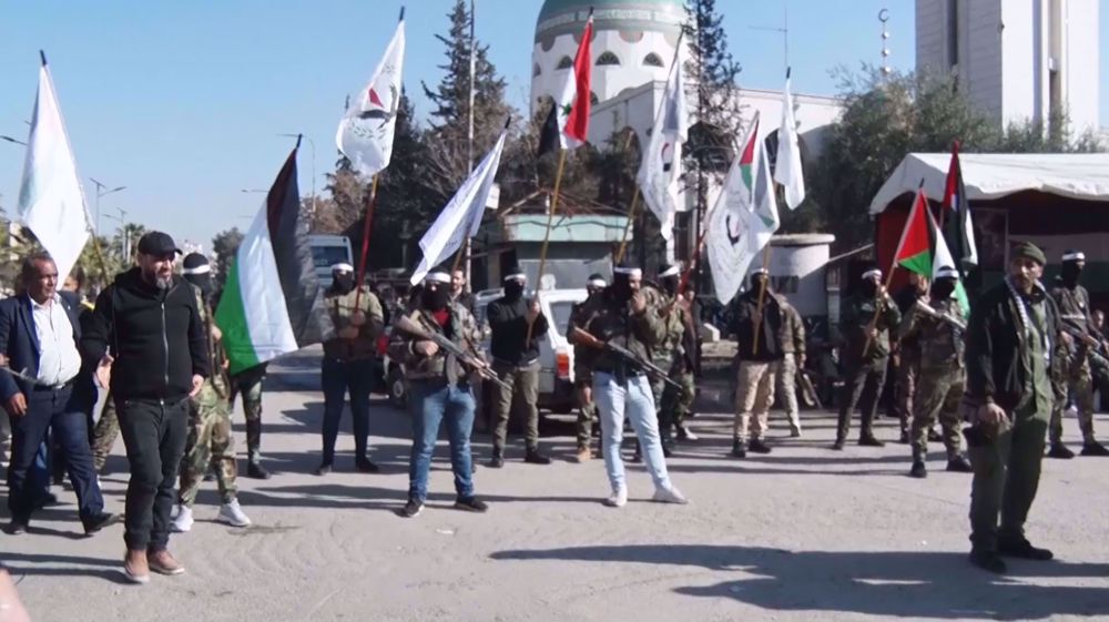 Pro-Palestine rallies continue in Syria in support of Operation al-Aqsa Storm 